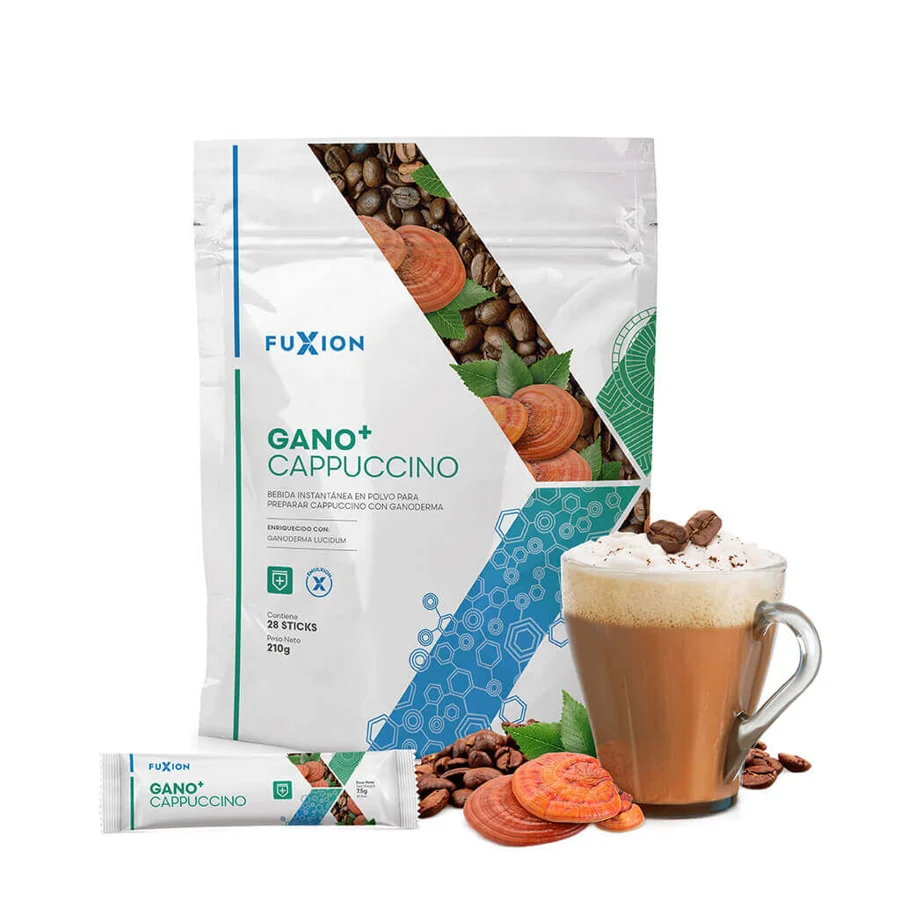 Gano+ Cappuccino — 28 sticks x 7.5 g